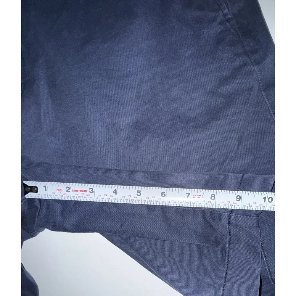 Brooks Brothers 1818 Men's Navy Blue Classic Chino Shorts 36x9 Casual Preppy A